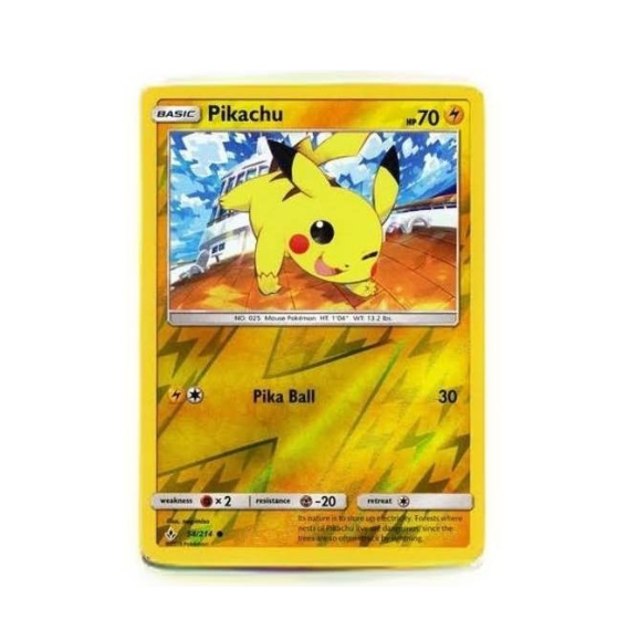 NM - Pikachu Reverse Holo UNBD - #54/214