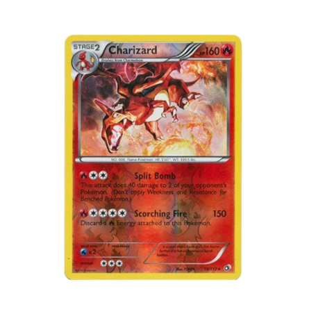 HP - Charizard Reverse Holo LT - #19/113