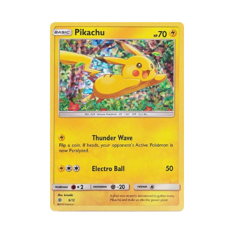 NM - Pikachu Pixel Holo McDonald's Promo - #5/12