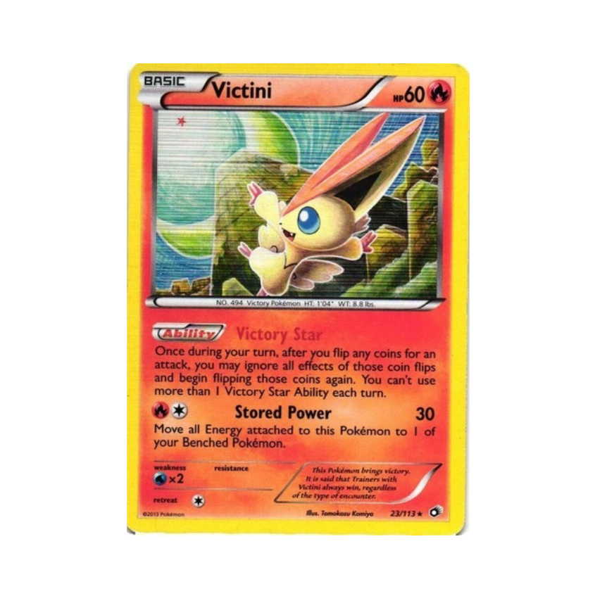 NM(-) - Victini Streak Holo LT - #23/113