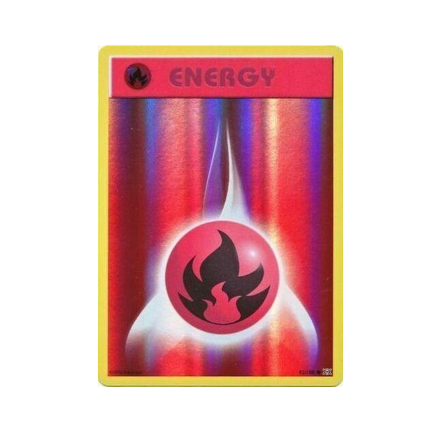 NM - Fire Energy Reverse Holo EVO - #92/108