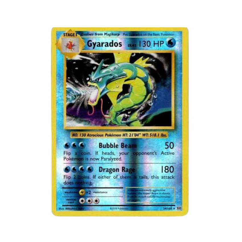 NM - Gyarados Reverse Holo EVO - #34/108