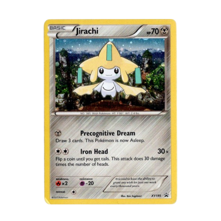 NM - (SWIRL) Jirachi Cosmos Holo BS Promo - XY195