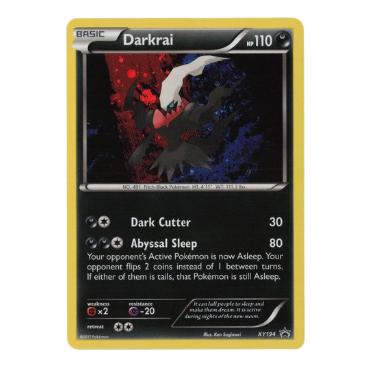 NM - Darkrai Cosmos Holo BS Promo - XY194