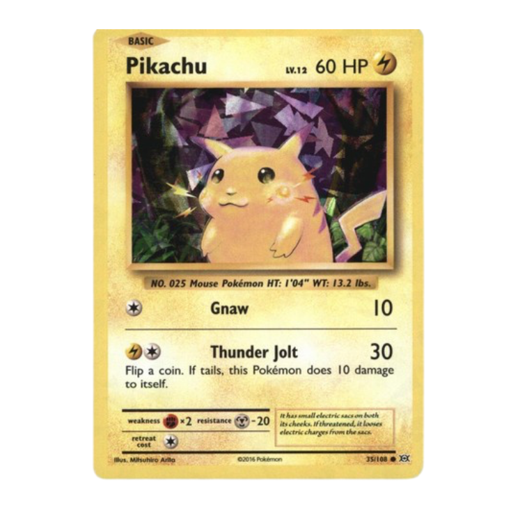 MP - Pikachu Cracked Ice Holo BDE - #35/108