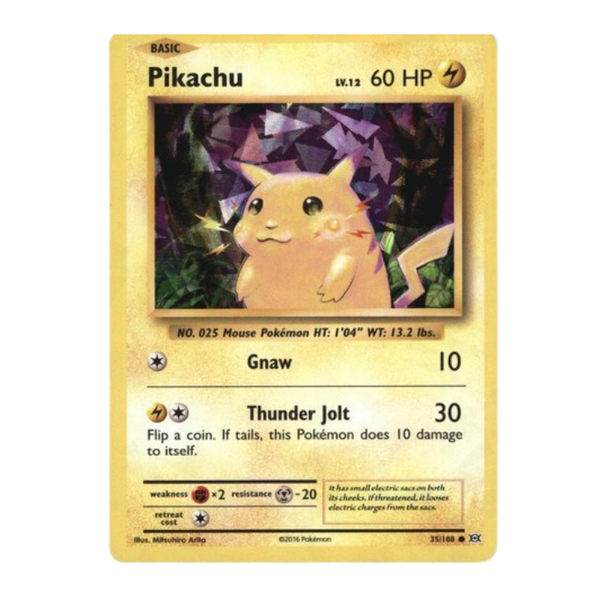 MP - Pikachu Cracked Ice Holo BDE - #35/108